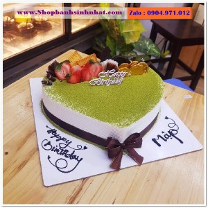 Bánh Sinh Nhật Trà Xanh - VL17